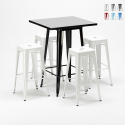 hoher tisch und 4 metallhocker industrielle im-stil new york-bar Eigenschaften