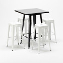 hoher tisch und 4 metallhocker industrielle im-stil new york-bar Preis