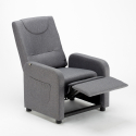 Anna Design Relaxing Recliner Sessel mit Fußhocker aus Stoff Preis