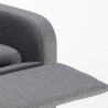 Anna Design Relaxing Recliner Sessel mit Fußhocker aus Stoff Kauf