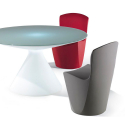 Slide Moderner Designstuhl für Bar Restaurant und Gartenküche Zoe