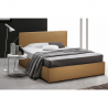 Komplettes Große Einzelbett mit Bettkasten Stoff Holz mit Bettrost 80x190 cm Basel Auswahl