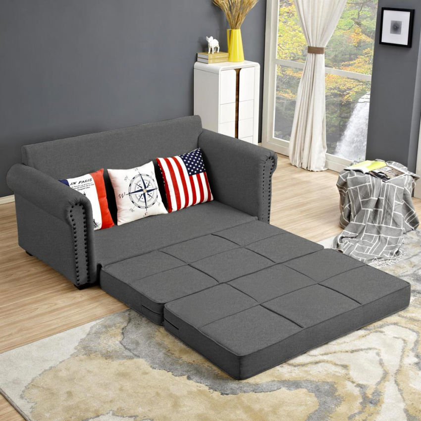 Sofabett Modular Aus Stoff mit Kissen Sweet Dreams