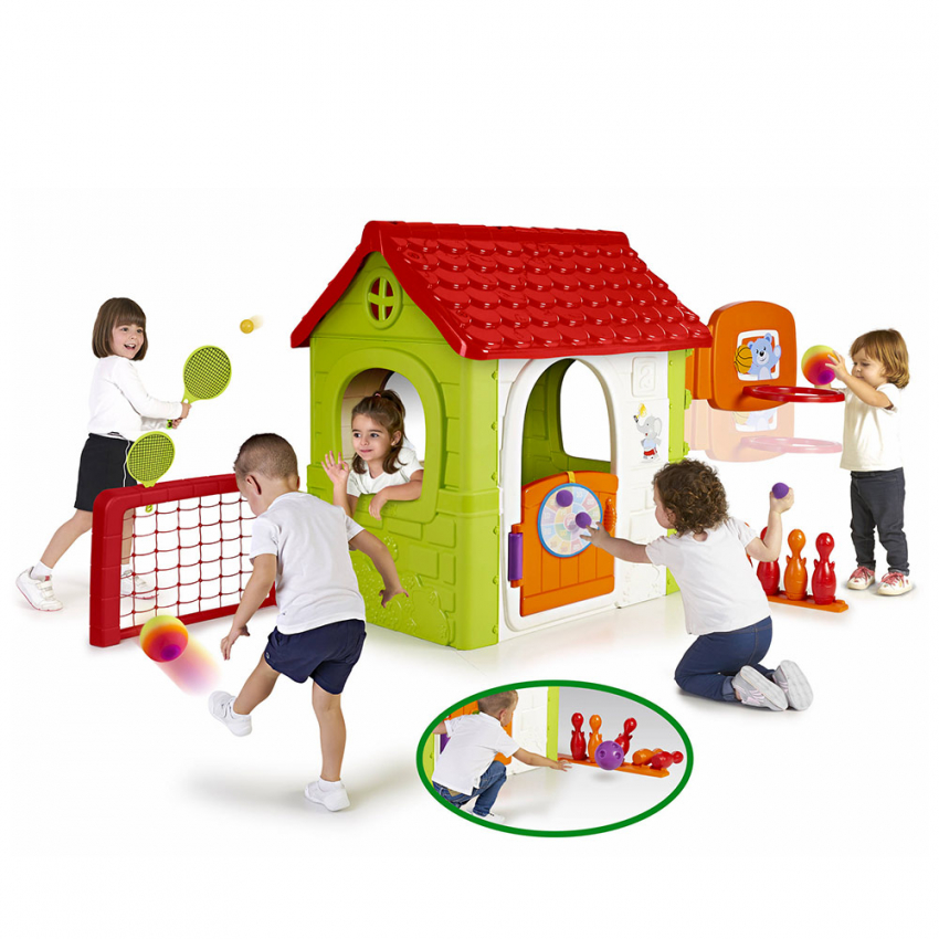Spielhaus Für Kinder Garten House Feber Multi Activity