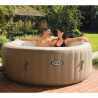 Intex 28404 Whirlpool Pure Spa Bubble Massage Aufblasbarer Rundes Becken 196 X 71 Angebot