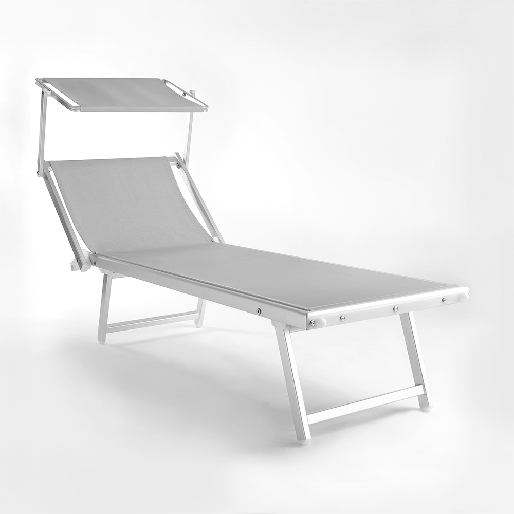 Sonnenbett Strand Meer Garten Aluminium Sonnendeck MAIORCA