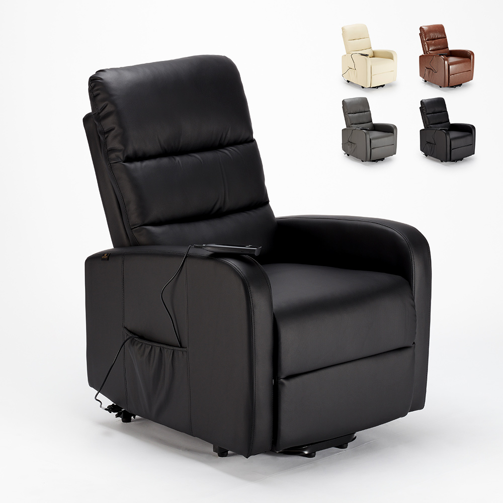 Elizabeth Design Kunstleder Relaxsessel mit Lifter