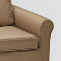 Modernes 3-Sitzer-Schlafsofa mit Abnehmbarem Bezug Lapislazzuli