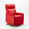 Elektrischer Relax-Sessel Amalia Fix aus Kunstleder mit Aufstehhilfe für Senioren Angebot