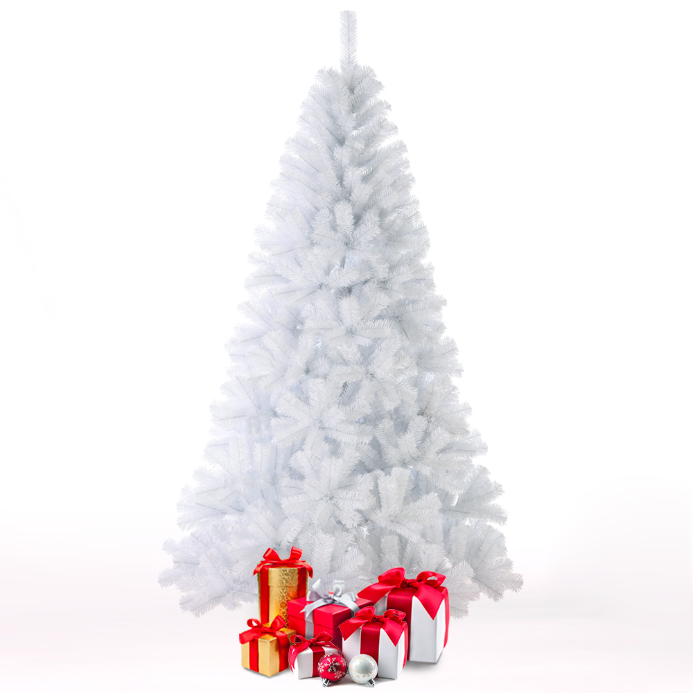 Künstlicher weißer Weihnachtsbaum 240cm extra dick Zermatt