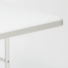 Tisch mit Klappbeine 200x90 für Garten- und Camping Kunstoff Dolomiti Sales