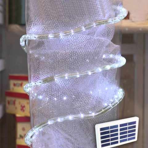 Solarmodul Led Lichterkette Outdoor Weihnachtsbeleuchtung für Den Außenbereich Aktion