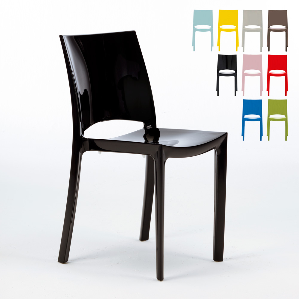 18 Sunshine Grand Soleil Stühle aus Polypropylen für Restaurants im Angebot