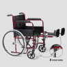 Rollstuhl Klappbar Beinstütze für Menschen mit Behinderungen und Ältere Menschen Peony 