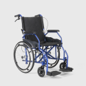 Dasy Faltbarer Rollstuhl leicht aus Aluminium für ältere und behinderte Menschen Lagerbestand