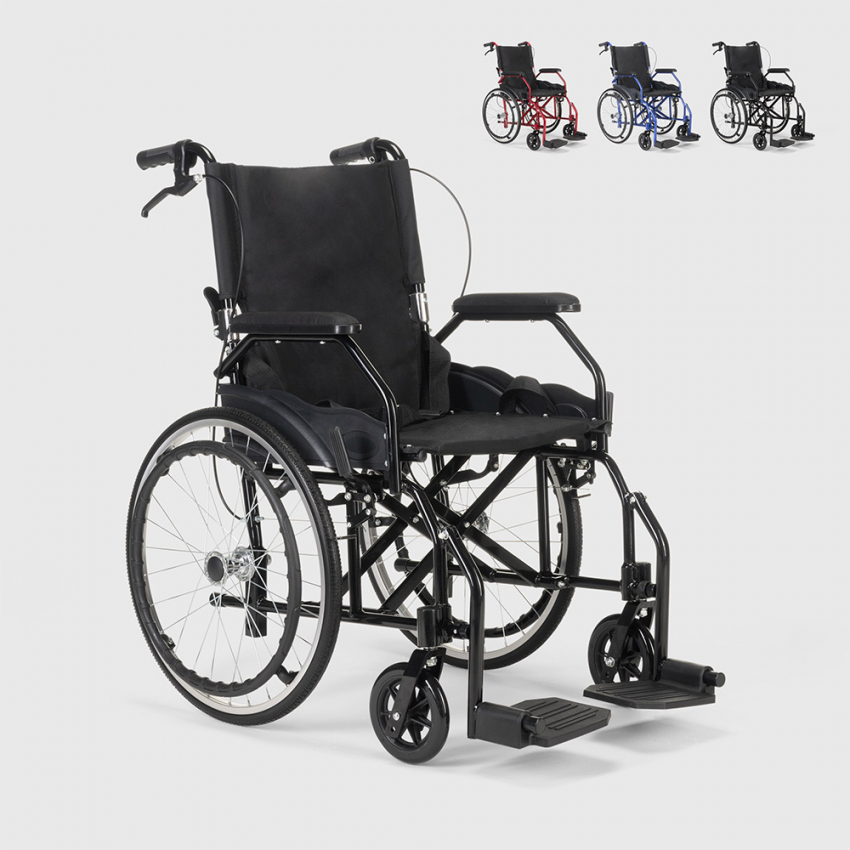 Dasy Faltbarer Rollstuhl leicht aus Aluminium für ältere und behinderte Menschen Angebot Dasy Faltbarer Rollstuhl leicht aus Aluminium für ältere und behinderte Menschen Angebot