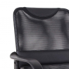 Ergonomischer Bürostuhl-Sessel aus Kunstleder und Atmungsaktivem Stoff Losail Angebot