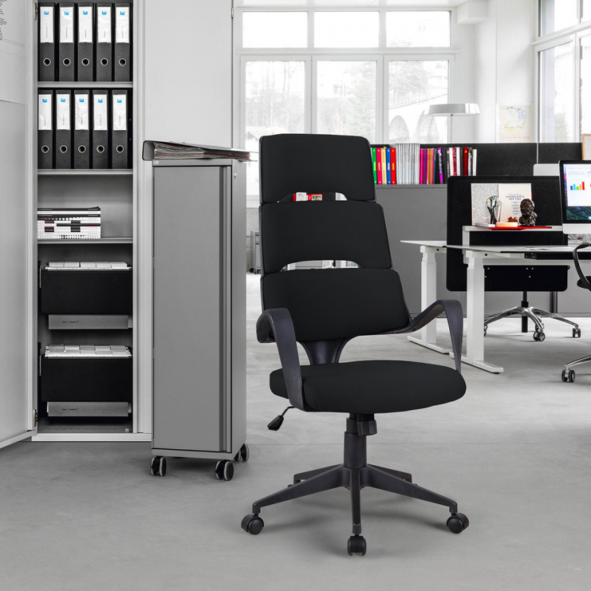  Motegi: Bürostuhl ergonomisch gepolstert modernes Design  