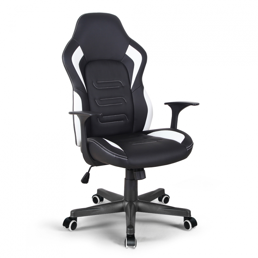 Ergonomischer Racing-Sport-Gaming-Bürosessel KunstlederAragon