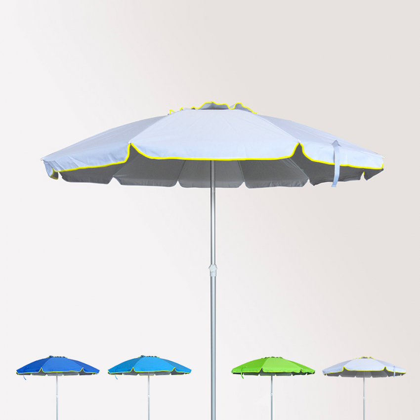 Sonnen Strandschirm Alu Windfest uv Schutz 220 cm Rom Lagerbestand Sonnen Strandschirm Alu Windfest uv Schutz 220 cm Rom Lagerbestand