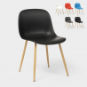 Stühle im skandinavischen Design für Küche Esszimmer Restaurant Sleek Rabatte