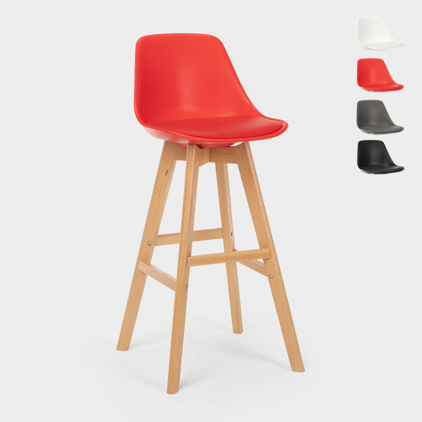 Hoher Hocker Mir Kissen Skandinavisches Design Bar Und Küche Willis Wood