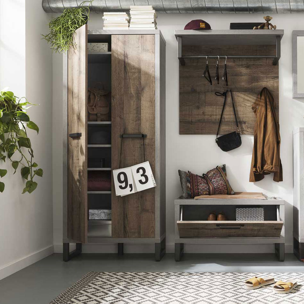 Mehrzweck Schrank Garderobe modernes Industriedesign Dublin