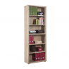 Bücherregal In Klassischem Design aus Eichenholz mit 6 Regalen Virginia Angebot