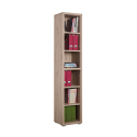 Vertikales Bücherregal aus Holz 6 Zimmer Modernes Design Ely Angebot