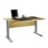 Höhenverstellbarer Schreibtisch rechteckiges Design 150x80cm Büroarbeitszimmer Alfa Angebot