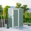 Werkzeughaus aus Verzinktem Blech aus Grünem Metall 143x89x186cm Amalfi Nature Aktion