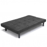 Giada 2-Sitzer Stoff Design Sofa Bett für Haus und Büro Modell