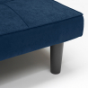 Giada 2-Sitzer Stoff Design Sofa Bett für Haus und Büro Rabatte