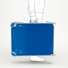 Sonnenliege Strandliege Klappbar Aluminium mit Sonnendach California 