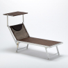 Liegestuhl Strandliege Sonnenliege aus Aluminium Santorini Limited Edition Kauf