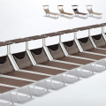20er Set  Aluminium Sonnenliegen für den Strand Limited Edition Santorini Aktion