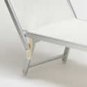 20er Set Liegestühle Strandliegen Sonnenliegen aus Aluminium Santorini Auswahl