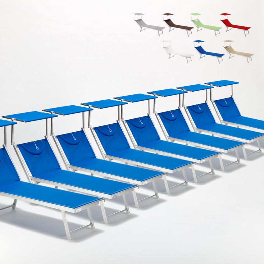 20er Set Liegestühle Strandliegen Sonnenliegen aus Aluminium Santorini Preis 20er Set Liegestühle Strandliegen Sonnenliegen aus Aluminium Santorini Preis