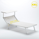 Strand Sonnenliege aus Aluminium Grande Italia XL professionell 
