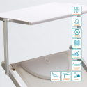 Professionelle Sonnenliege Aluminium Italia Auswahl