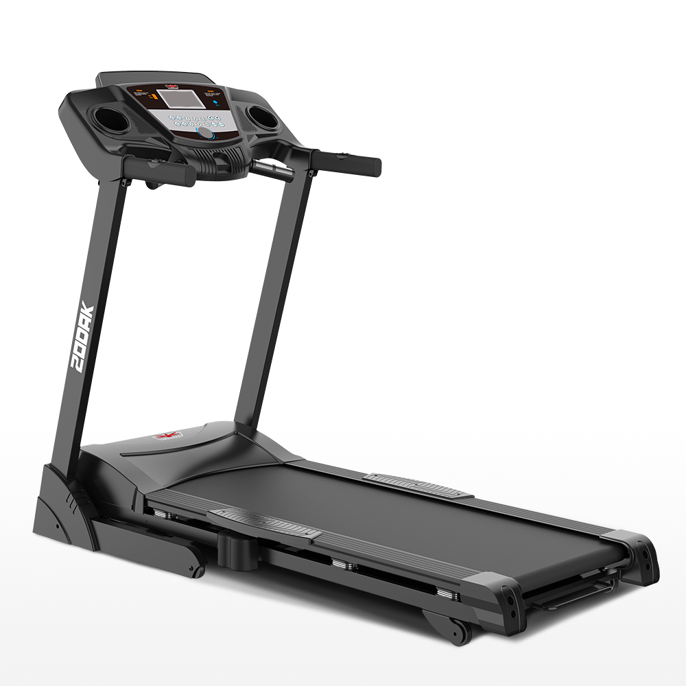 Zodak Platzsparendes Digitales klappbares Fitness-Laufband mit Neigung