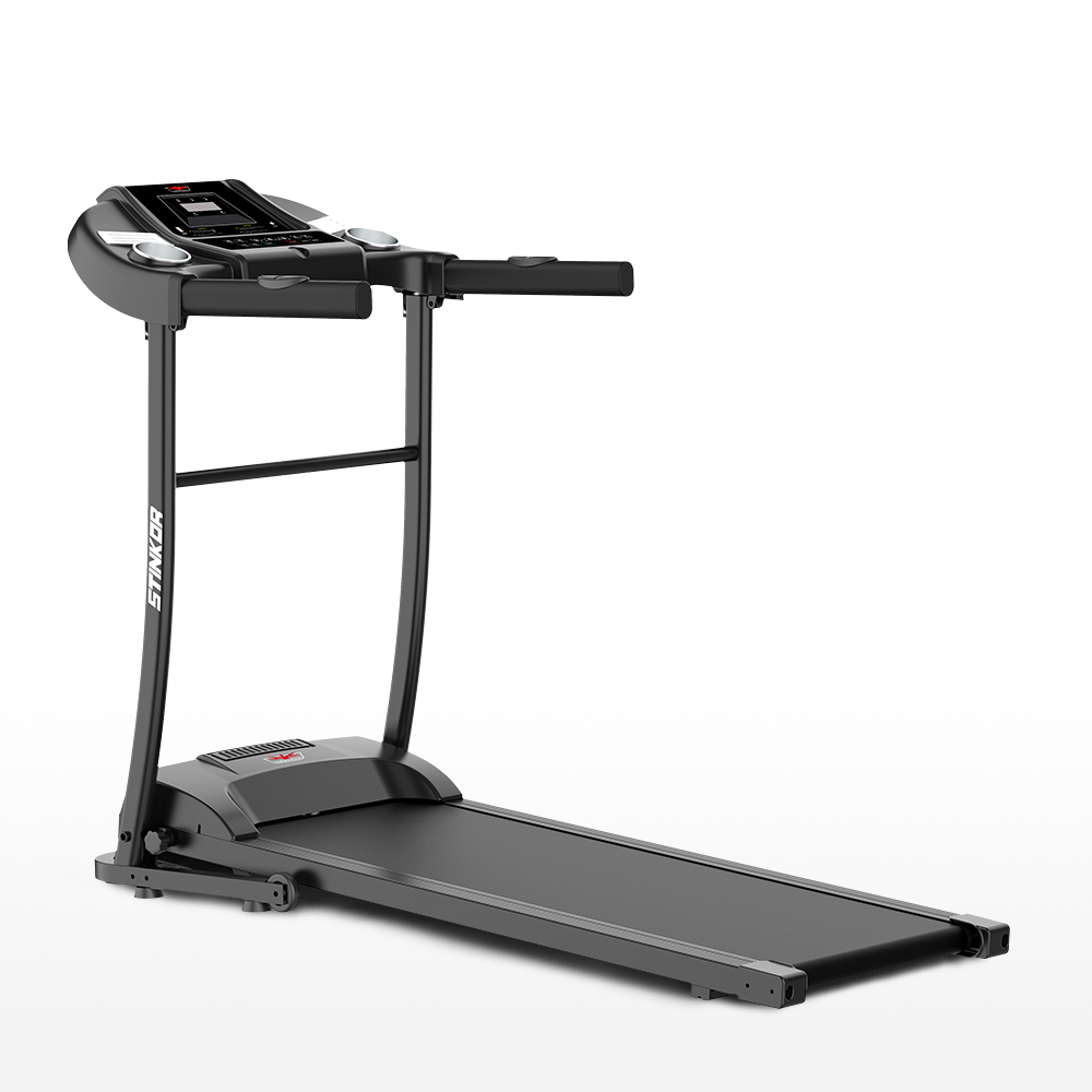 Stinkor Elektrisches Fitness Laufband manuelle Neigung gefedert klappbar