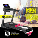 Hordak Elektrisches Fitness-Laufband Digital Klappbar Federung Neigung Verkauf