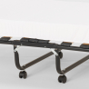 Klappbett mit Matratze und Mikrofaserlatten 80x180cm Apollo 