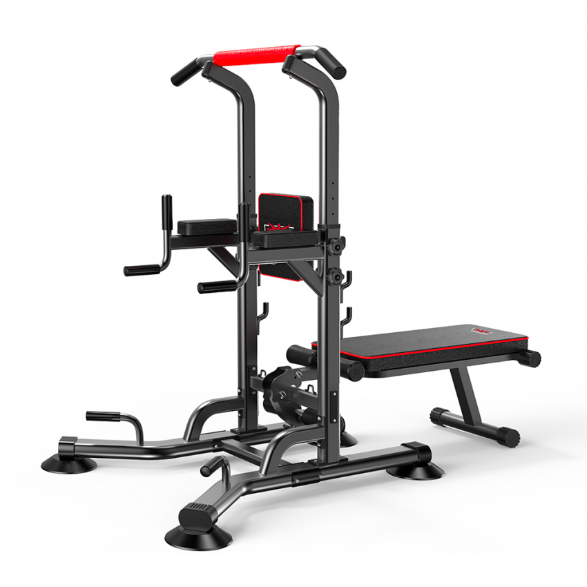 Power Tower Fitnessstation Multifunktionsbank Heimtraining Fitnessstudio Yurei