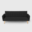 Malibu 3-Sitzer Clic Clac Schlafsofa im nordischen Design 