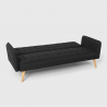 Malibu 3-Sitzer Clic Clac Schlafsofa im nordischen Design 