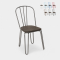 Lix stuhl stühle für bar- und küche aus stahl im industriestil ferrum Aktion