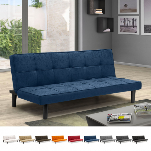 Giada 2-Sitzer Stoff Design Sofa Bett für Haus und Büro Aktion