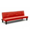 Kleine Kunstleder Schlafsofa für Ein-Zimmer-Zwei-Zimmer-Wohnung Topazio Joy Maße